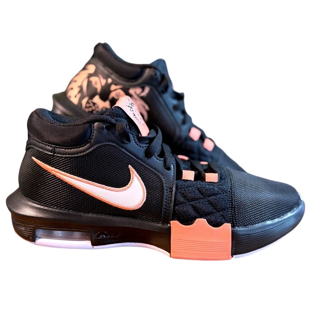 Nike LeBron Witness 8 Basketball Shoes Men's 8 / Women's 9.5 Black Apricot New